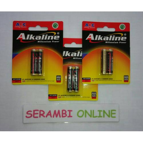 Jual Baterai Alkaline Aaa 1 5v Kota Bogor Serambi Online Tokopedia