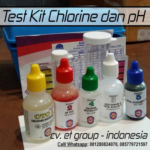 Foto Produk Test Kit Chlorine, Bromine, Alkaliniy, pH (5 In 1) merk PENTAIR dari easytest