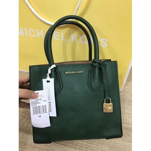 brown leather bag