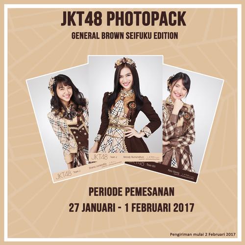 Foto Produk JKT48 Photopack General Brown Seifuku Edition dari JKT48 Official Shop