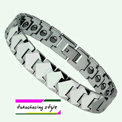 Foto Produk gelang magnet / gelang pria / gelang kesehatan dari tokochacing