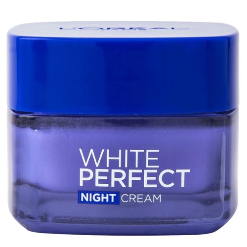 Gambar L'Oreal Paris White Perfect Melanin Vanish Night Cream Krim Pemutih dari EMuBa Shop Kab. Bekasi Tokopedia