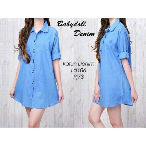 Jual Babydoll Denim A - Jakarta Timur 