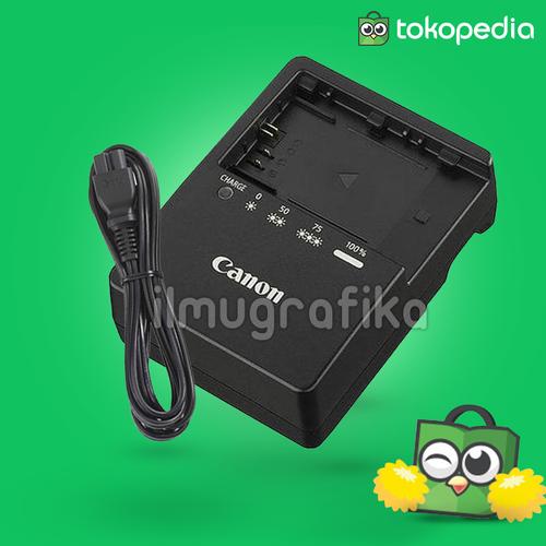 Foto Produk Charger Canon LC-E6 Canon 60D dan 70D atau baterai LP-E6 HIGH QUALITY dari ilmu grafika