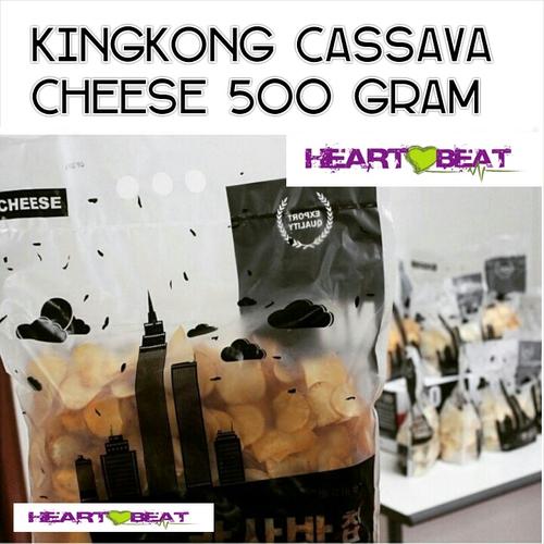 Foto Produk Keripik Singkong Kingkong Korea CHEESE dari HEARTBEAT SNACK BANDUNG