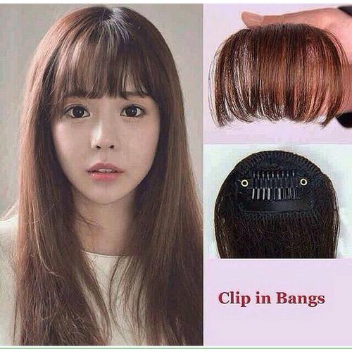 Foto Produk Poni clip tipis korea murah - Hitam dari Valensia Hair
