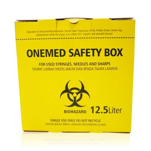 Jual Safety Box OneMed 12,5Liter Kota Metro Tokopedia