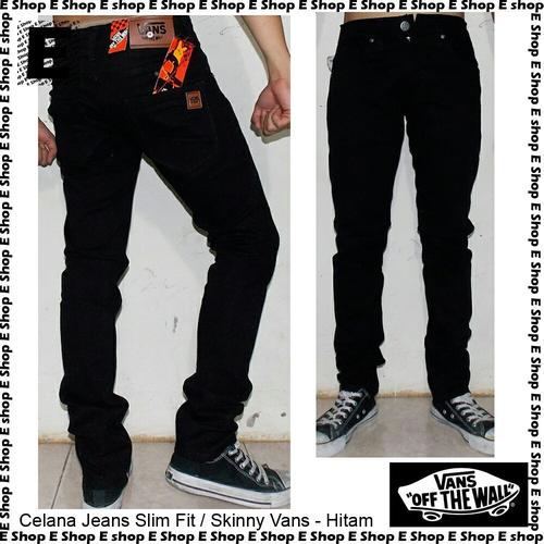 Jual Celana Jeans Vans Black edition 