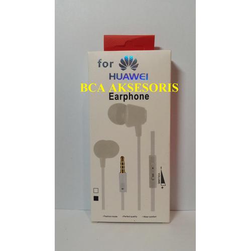 Foto Produk HANDSFREE HUAWEI MEGA BASS+ MIC HEADSET/ EARPHONE/ HEADPHONE dari BCA AKSESORIS