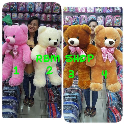 Foto Produk boneka teddy bear 75 cm / beruang jumbo /teddy bear besar dari rbmshop