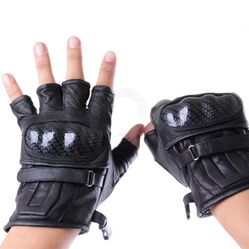 Foto Produk Sarung Tangan Kulit Batok Motor Kulit Domba Asli Glove Half Protector dari lbagstore