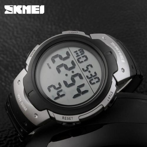 Foto Produk SKMEI Jam Tangan Digital Pria - DG1068 (HITAM SILVER) dari WarunkNgonline