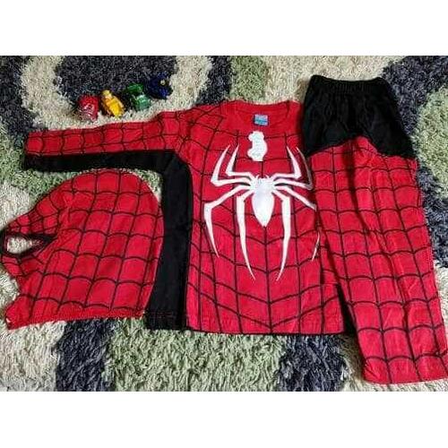 Foto Produk Baju Spiderman/baju anak/baju karakter superhero/baju anak laki - 2-3 tahun dari AKHSHA SHOP