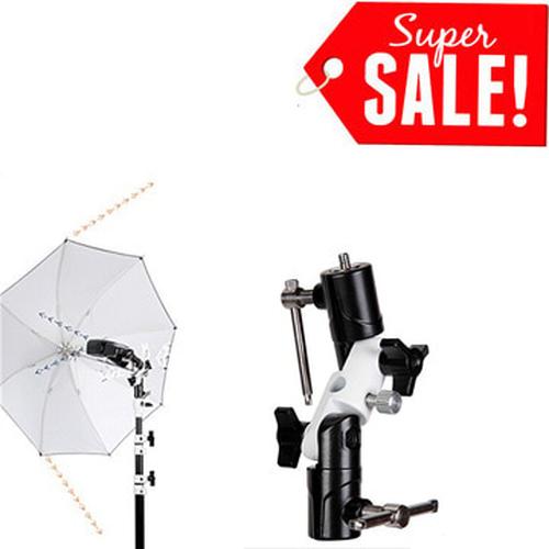 Gambar U-shape Type Swivel Flash Bracket for Umbrella Holder Light Stand dari Aksesories Kamera Jakarta Barat Tokopedia