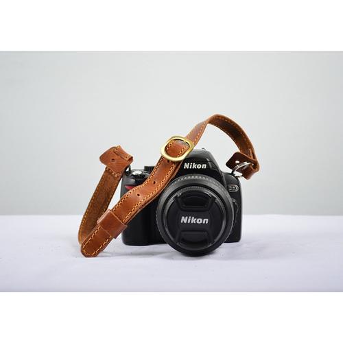 Foto Produk WAKU Strap Kamera / Neck Strap Kulit Leather Mirrorless DSLR - Konan I dari WAKU Indonesia