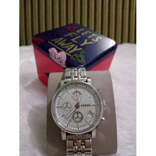 Jual jam fossil bf silver - Kota Depok 