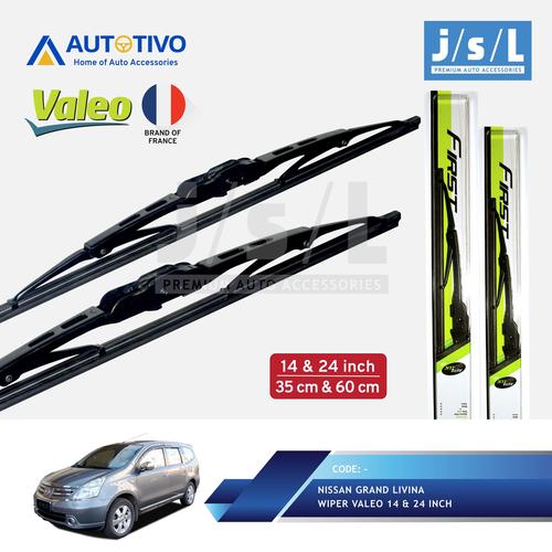 Foto Produk Nissan Grand Livina Wiper Mobil Valeo (2 Pcs Kiri Kanan) dari Autotivo