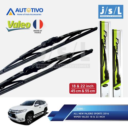 Foto Produk All New Pajero Sport Wiper Mobil Valeo (2 Pcs Kiri Kanan) dari Autotivo