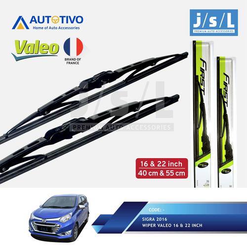 Foto Produk Daihatsu Sigra Wiper Mobil Valeo (2 Pcs Kiri Kanan)/Aksesoris Sigra dari Autotivo
