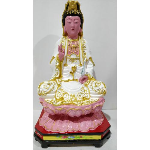 Jual Patung Dewi Kwan Im Guan Yin Duduk Kayu 16 Inchi Kota Singkawang Toko Otentik Tokopedia