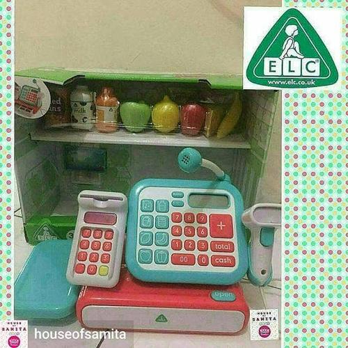 Jual EARLY LEARNING CENTER CASH REGISTER BLUE Gresik