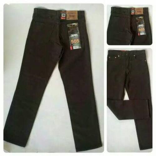 Foto Produk Celana Jeans Jumbo Size 39-44 Coklat dari Sandang shop