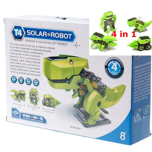 Foto Produk 4 in 1 Transforming Solar Robot Science Education DIY Toys Kids dari belimasbro(dot)com