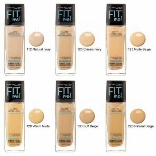 Foto Produk MAYBELLINE FIT ME MATTE +PORELESS FOUNDATION 30 ML dari Shine Beauty Skin