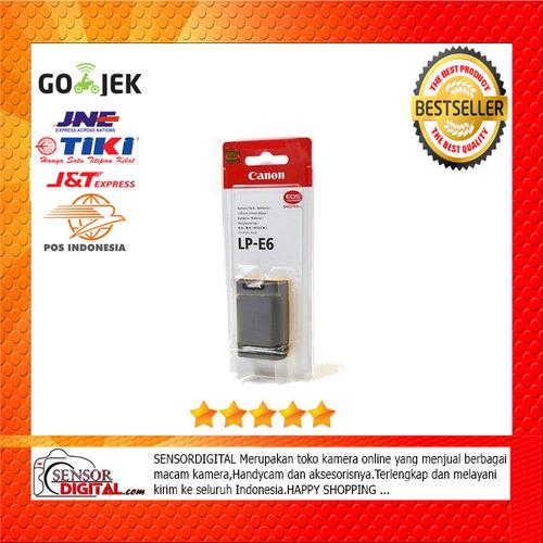 Foto Produk Canon Battery LP-E6 For eos 60d , 70d , 7d , 6d , 5d dari sensordigital