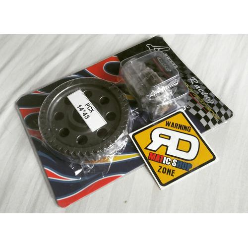 Foto Produk Rasio Ratio Set Countershaft + Final Gear LHK 14*43 PCX Vario 125 150 dari RD Matic Shop