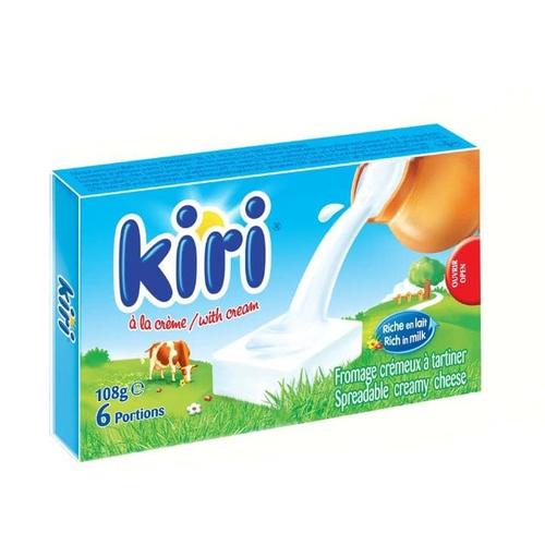 Foto Produk Kiri cream cheese 6 portions / keju kiri / keju bayi belcube PROMO dari toku pedia
