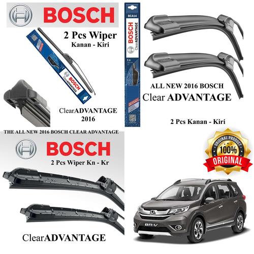 Foto Produk WIPER MOBIL BRV BOSCH CLEAR ADVANTAGE FRAMELESS 2 Pcs (kn-kr dari Bohlam HID