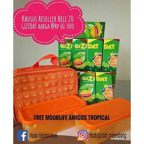 Foto Produk Madu Penambah Nafsu Makan Anak Gizidat 130 ml dari Gizidat Palembang