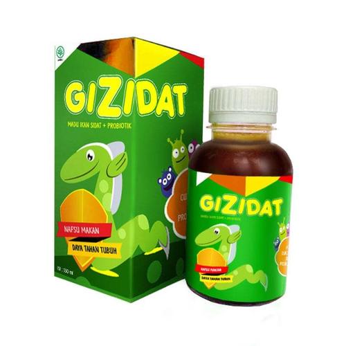 Foto Produk Madu Penambah Nafsu Makan Anak Gizidat 130 ml dari Gizidat Palembang