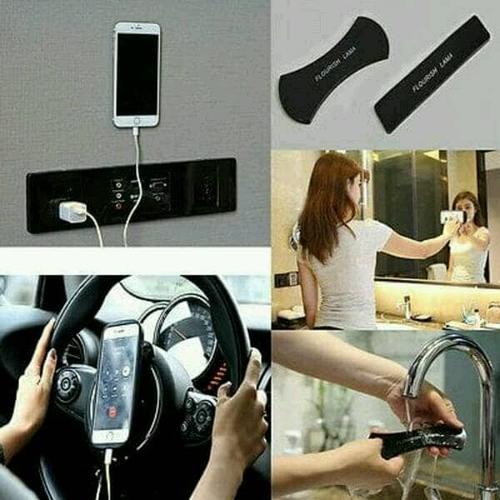 Foto Produk HOLDER NANO RUBBER PAD TEMPEL HANDPHONE DI MANA AJA dari azisshoop