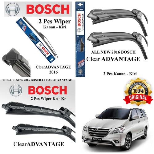 Foto Produk WIPER MOBIL Innova BOSCH CLEAR ADVANTAGE FRAMELESS 2Pcs 24 16 dari Bohlam HID