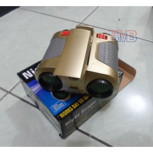 Foto Produk Teropong Night Scope 4 x 30mm Binoculars Pop-Up Light dari belimasbro(dot)com