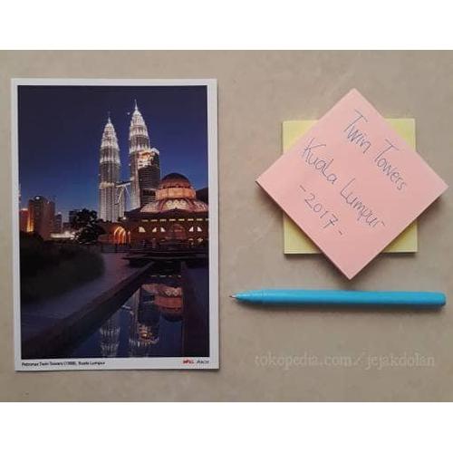 Foto Produk Kartu Pos Petronas Twin Towers Kuala Lumpur - Malaysia (Murah!!) dari Jejak Dolan