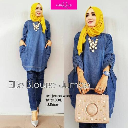 Foto Produk elle blouse jumbo dari FLD collection