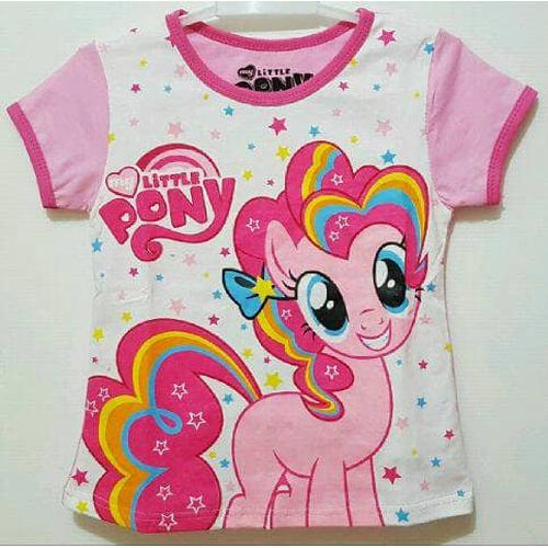 Foto Produk KAOS ANAK SIZE 1-6 MY LITTLR PONY STAR PUTIH PINK | KAOS KARAKTER ANAK dari MAYA FINKA KAOS KARAKTER