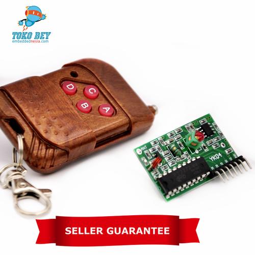 Gambar IC 2262 / 2272 Module: 315MHZ 4 Channel Wireless RF Remote Control dari TOKO BEY undefined Tokopedia