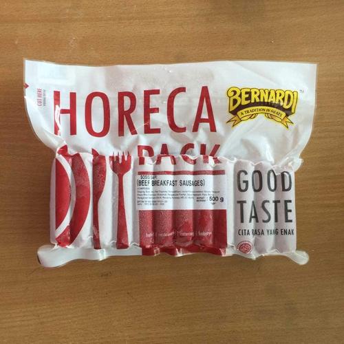 Foto Produk Bernardi Sosis Sapi Breakfast Horeca 500g dari toko raya frozen