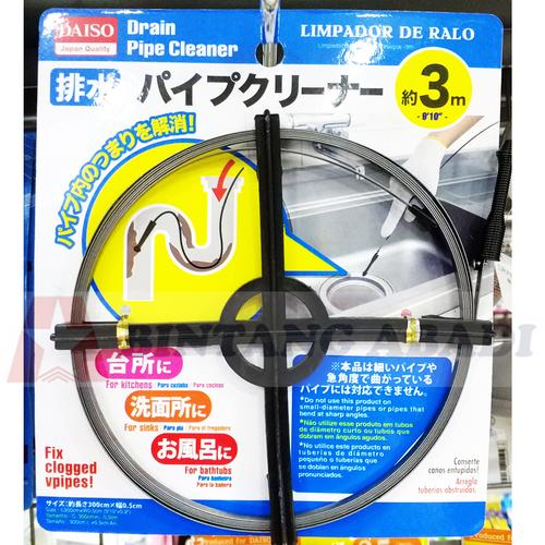 Jual DAISO JAPAN Pembersih Saluran Air Plat 3 Meter Flexible Drain