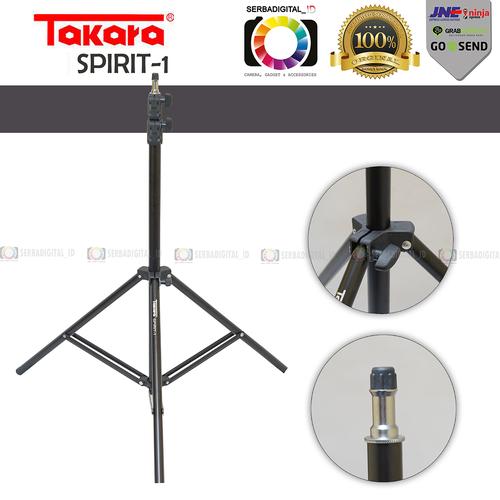 Foto Produk Light Stand TAKARA SPIRIT 1 tripod studio lightstand dari serbadigital-id