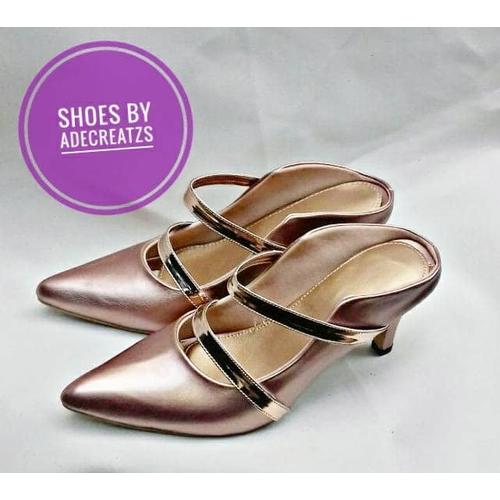 Gambar Slop high heels (pre order) dari A.D.E CREATZS SHOP Jakarta Utara Tokopedia