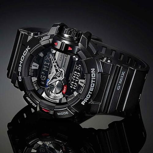 Jam Tangan Pria Casio G-Shock G'Mix GBA 400 Black Glossy ORIGINAL BM di  Saridina Watch Tokopedia