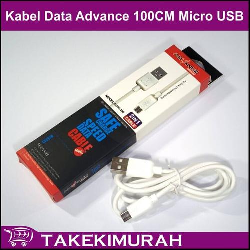 Foto Produk Kabel Data Advance 100CM Micro USB DC01-100 dari Takekimurah