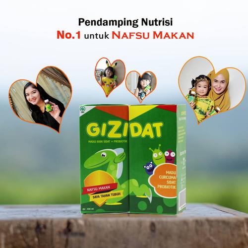 Foto Produk Suplemen penambah nafsu makan anak - Gizidat dari Mozaik Shop Palembang