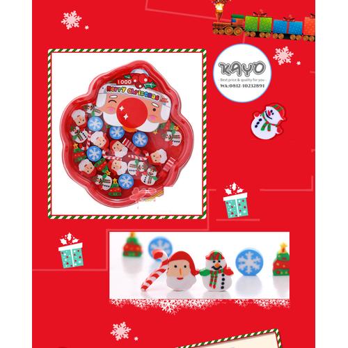 Foto Produk hadiah natal, penghapus lucu, penghapus santa, hadiah x'mas, alat tuli dari KAYO