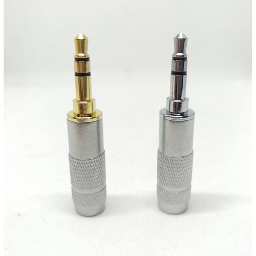 Foto Produk DIY Jack 3.5mm Replacement Audio Plug -Oyaide I Shape - Rhodium Plated dari Onebest Choice